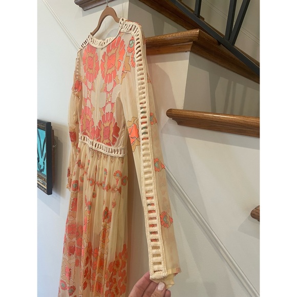 For Love and Lemons Long Sleeve Maxi Dress (Small) - Picture 3 of 6